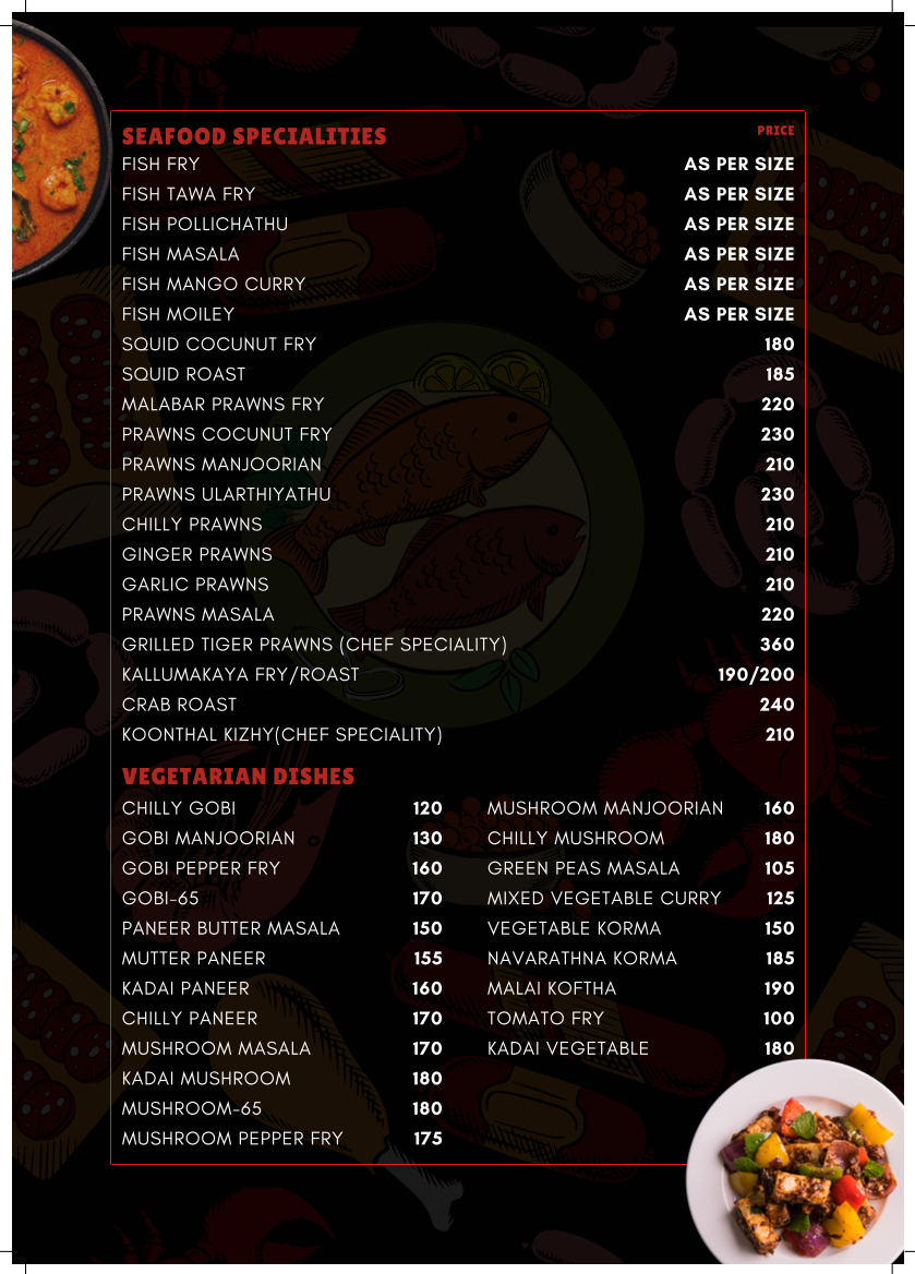 No.6 Restaurant Menu - Image 6